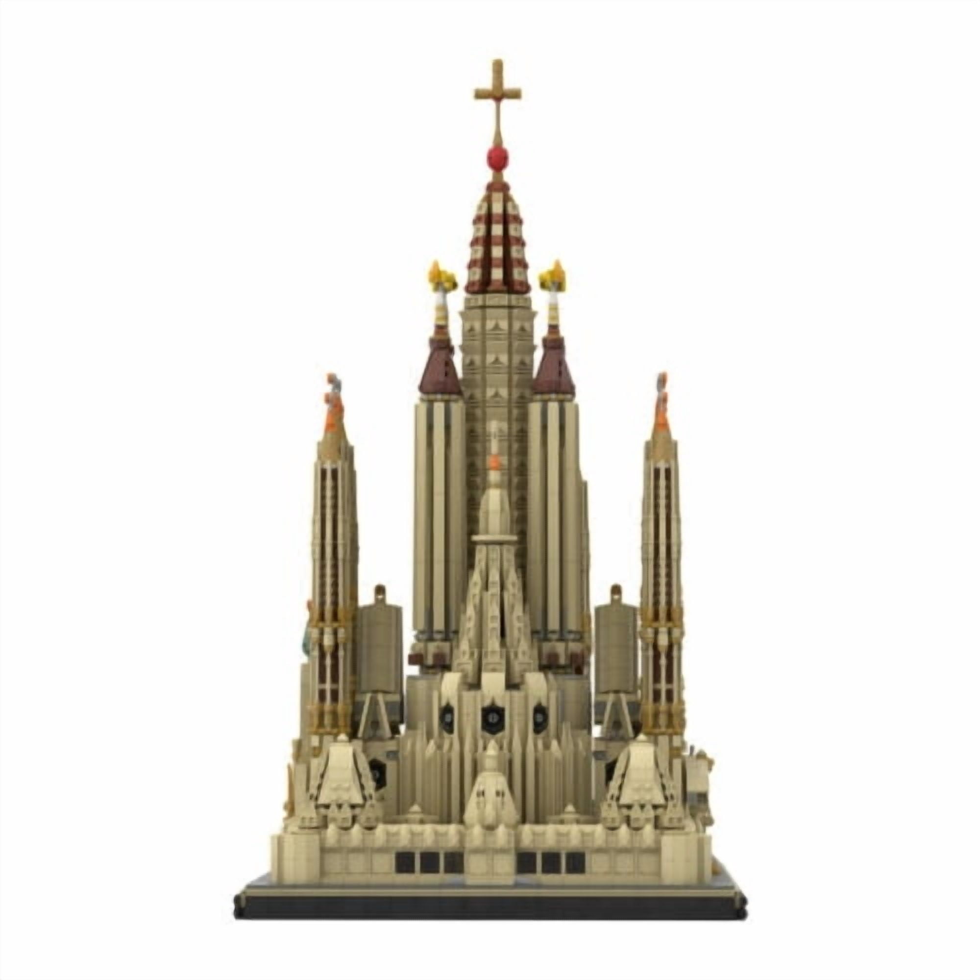 Iconic Modular Building Blocks Set for Sagrada Familia Church MOC Bricks Toys 10055pcs