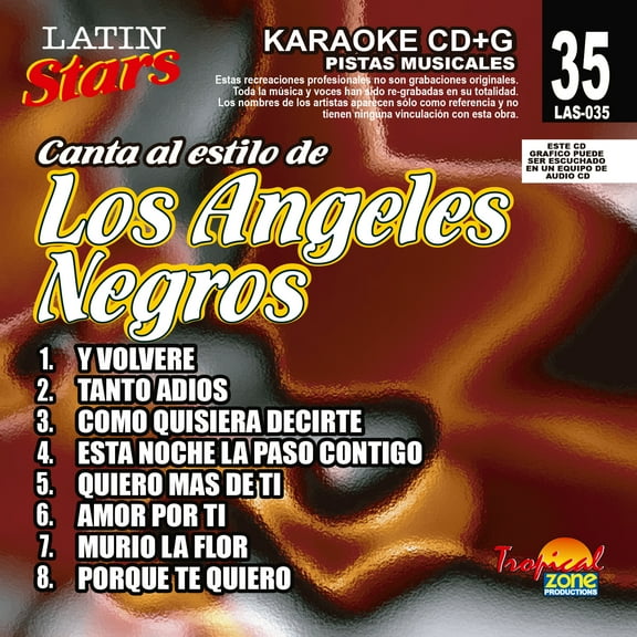 Karaoke Latin Stars 035 Angeles Negros