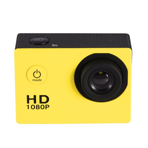 Mini Cámara Deportiva Nikou Resistente Al Agua DV 1080P Color Negro