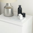 thumbnail image 5 of Bedside Table with 2 Drawers Side End Table Sofa Table for Living Room Bedroom White, 5 of 7