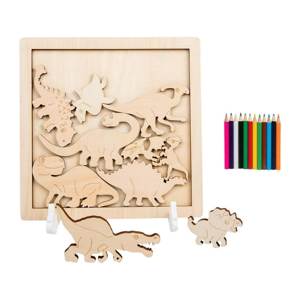 Juguetes de rompecabezas de grafiti Montessori Juguetes para bebés Regalos Juegos de mesa Educación Aprendizaje Estilo D