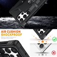 thumbnail image 5 of Case for Samsung Galaxy S23 Ultra Case Military Grade Drop Case with Kickstand Metel Ring Magnetic Holder Shockproof Protective for Galaxy S23 Ultra Phone Case (Black), 5 of 17