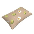 thumbnail image 3 of Daiia Egg and Avocado Bedding Waterproof Pillow Protector Zippered Queen – Bed Bug Proof Pillow Encasement-14"x20", 3 of 9