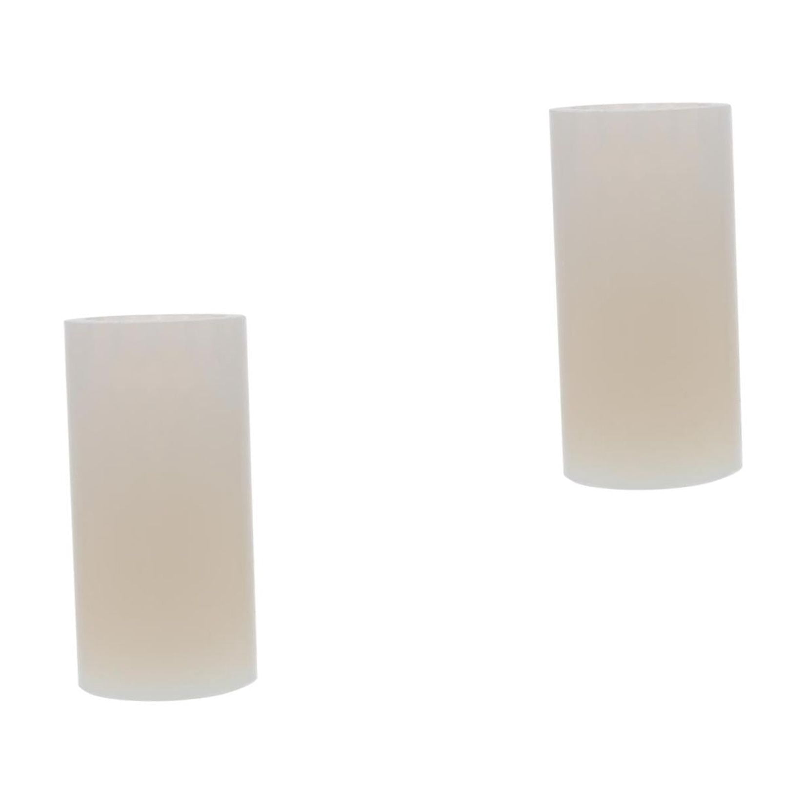 Hemoton 2pcs Aromatherapy Plaster Model Crafts Making Mould Silicone Vase Candle Making Mold