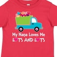 thumbnail image 4 of Inktastic Nana Loves Me Grandson Boys Boys Toddler T-Shirt, 4 of 5