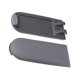 thumbnail image 5 of Sidaley Tapa de reposabrazos de cuero para coche, tapa de reposabrazos de consola central, pestillo de cubierta de reposabrazos de cuero PU para Ventana automotriz gris Sidaley VI3843-02B, 5 of 6