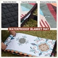 thumbnail image 5 of Picnic Blanket, 79 x 79 inch Waterproof Beach Blanket, Outdoor Travel Camping Mat, 5 of 7