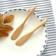 thumbnail image 2 of EeaseMX 4 esparcidores de madera para mantequilla, crema, queso y mermelada, herramientas para decorar pasteles y hornear., 2 of 7