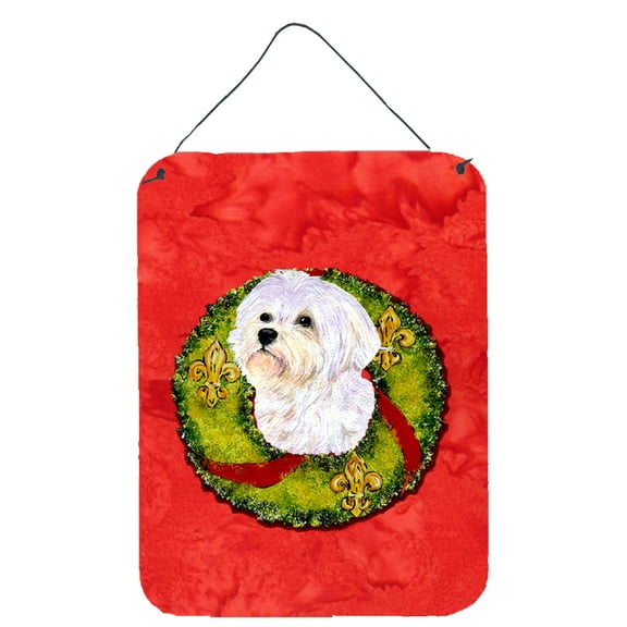 Maltese Aluminium Metal Wall or Door Hanging Prints