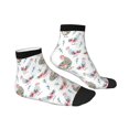 thumbnail image 6 of Salouo Funny Chicken Pattern Unisex Middle Tube Socks,Middle-Finger Knee High Socks Over The Calf Tube Stocking Crew Stockings for Women and Men Tube Socks, 6 of 8