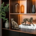 thumbnail image 4 of House of Avana Vintage Bronze Resin Cheetah Figurine for Home Decor, 4 of 4