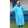 thumbnail image 3 of Imperméable Portable Eva Extérieur Voyage Imperméable Transparent Ponchos de Pluie à Capuche, 3 of 4