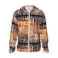 thumbnail image 2 of Lsque Hand Drawn Vintage Coffee UPF 50+ Lightweight Sun Protection Men's Women's Long Sleeve Shirt, Hoodie Performance -Small, 2 of 9