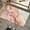 Pink Gold Marble, variant on Bath Mat Rug,Tree of Life Modern art Non Slip Quick Dry Super Absorbent Thin Bathroom Rugs Fit Under Door-Easy to clean Bathroom Floor Mats-Shower Rug for Shower Sink Bathtub(17" x 27.5"In)