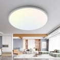 thumbnail image 1 of REJODA-16.5 Inch Dimmable LED Flush Mount Ceiling Light, 3000K-4500K-6000K 3 Color Selectable Ceiling Lamp, 36W 3240LM Luminaire Plafonnier LED Light Fixtures for Kitchen Bedroom Living Room Hallway, 1 of 4