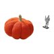 thumbnail image 5 of Escultura de cojín de caballero calabaza, adorno decorativo para sofá, dormitorio, entrada, estantería, oficina, decoración de inauguración de la casa, 5 of 8