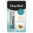 thumbnail image 4 of Pack of (12) ChapStick 100 Percent Natural Lip Butter Tube, Sweet Papaya Flavor, 0.15 Oz, 4 of 6