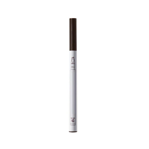 Kokovifyves Natural Makeup Eyebrow Pen 4-Head Brown Long Lasting Waterproof Eyebrow Pen for Women 1.5ml