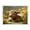 Cow Lying in Sunflowers, variant on Acrylic Tray Clear Serving Tray Rectangle Decorative Tray with Cut Handle Cow in Green Rolling Hills