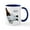 White/Navy Inside, variant on CafePress - Willow Ptarmigan Mug - 11 oz Ceramic Mug - Novelty Coffee Tea Cup