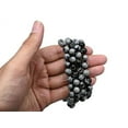 thumbnail image 5 of Snowflake Obsidian Mala Beads 108 Buddhist Prayer Beads Japamala Hand Knotted, 5 of 5