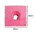 thumbnail image 1 of ziyahi Drap de Table de Massage avec Trou pour le Visage 40x40cm pour Lit de Massage, 1 of 9