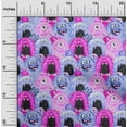 thumbnail image 1 of oneOone Cotton Cambric Lavender Blue Fabric Halloween Sewing Fabric By The Yard Printed Diy Clothing Sewing Supplies 42 Inch Wide, 1 of 4