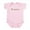 Petal Pink, variant on CafePress - Habibi Infant Bodysuit - Baby Light Bodysuit, Size Newborn - 24 Months