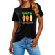 thumbnail image 5 of Mujeres Manga Corta de Verano Tops Pascua Impresa Cuello Redondo, Blusa de Moda Casual para la Primavera, 5 of 5