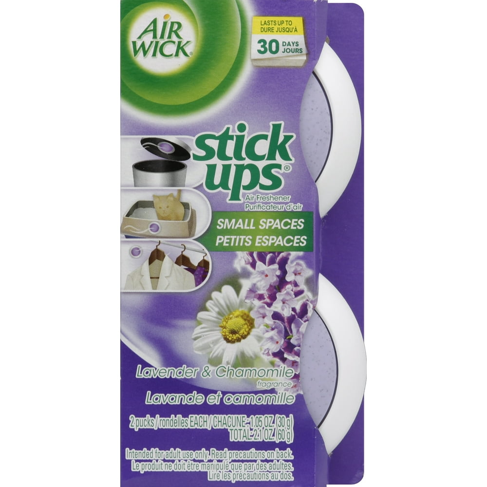 Air Wick Stick Ups Air Freshener, Lavender and Chamomile, 2 Count