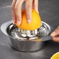 thumbnail image 2 of Manual Juicer Lemon Orange Squeezer Portable Hand Press Stainless Steel Citrus Juicer for Home Kitchen, 2 of 8