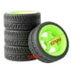 thumbnail image 4 of 4 piezas de neumáticos para coche RC 1/16 1/12 1/14, modificación de vehículos, modelo de repuestos para coche Verde, 4 of 4