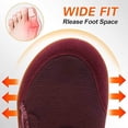 thumbnail image 2 of Leisfit Women Wide Toe Velcro Diabetic Shoes, 2 of 7
