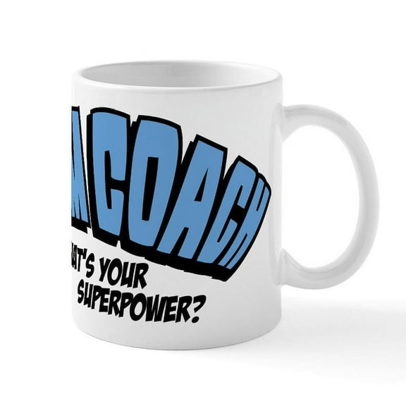 CafePress - I'm A Swim Coach What's Your Sup - 11 oz Ceramic Mug - Novelty Coffee Tea Cup