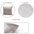 thumbnail image 4 of High Quality Plush Velvet Cushion Cover Living Room Square Polyester Pillow Case Lenght 60x60cm/23.62inch For Sofa - Champagne, 4 of 6