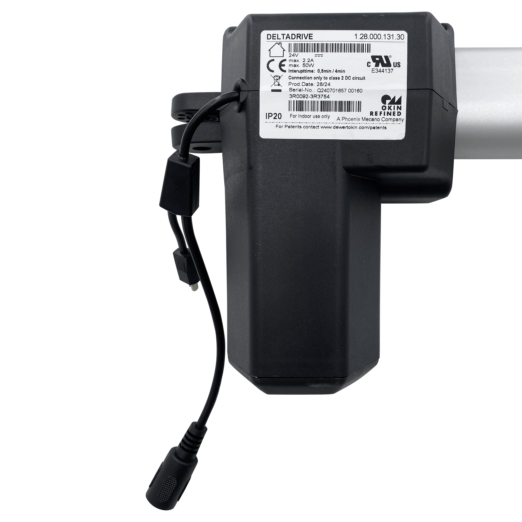 Okin Deltadrive Actuator Motor Model 1.28.000.131.30 Replacement for Lift Chair Power Recliner
