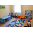 thumbnail image 2 of Tapis rectangle amusant pour enfant Enfants et chiffres multicolore nylon, 2 of 2