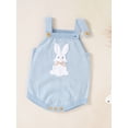 thumbnail image 3 of Blotona Baby Girl Boy Knit Rompers Bunny Sleeveless Sweater Bodysuit Jumpsuit My 1st Easter Outfit Cute Infant Sping Fall Clothes, 3 of 9