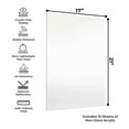 thumbnail image 3 of 10 Sheets of 17x21 Acrylic Frame-Grade Acrylic Replacement for 17x21 Picture Frame UV & Shatter-Resistant Plexiglass Cover Sheet, 3 of 5