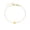 K, variant on Silver Gold Heart Bracelets for Women A-Z Letter Cute Initial Charm Adjustable Fashion Heart Bracelet