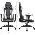 thumbnail image 2 of Vitesse gaming chair, 2024 Racing style gamer chair for teens,Comfortable High Back game chair,Lumbar Support and Headrest Computer Desk Chair with Height Adjustable Swivel Office Chair, 2 of 7
