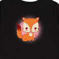 thumbnail image 4 of Inktastic Fox Girl Cute Woodland Animal Girls Long Sleeve Toddler T-Shirt, 4 of 5