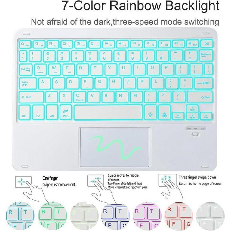 for iPad Air 13 inch Keyboard Case M2 2024, Detachable Bluetooth