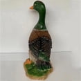 thumbnail image 4 of Escultura de pato de resina para exterior de casa y jardín Multicolor, 4 of 9