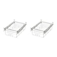 thumbnail image 1 of Clear Fridge Drawer Organizer Box, Refrigerator Pull-Out Storage Bins for Food, 1 of 4