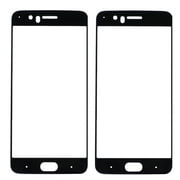 2pcs Full Cover Black Protective Film Glass Screen Protector Explosion Proof Film for Oneplus 5