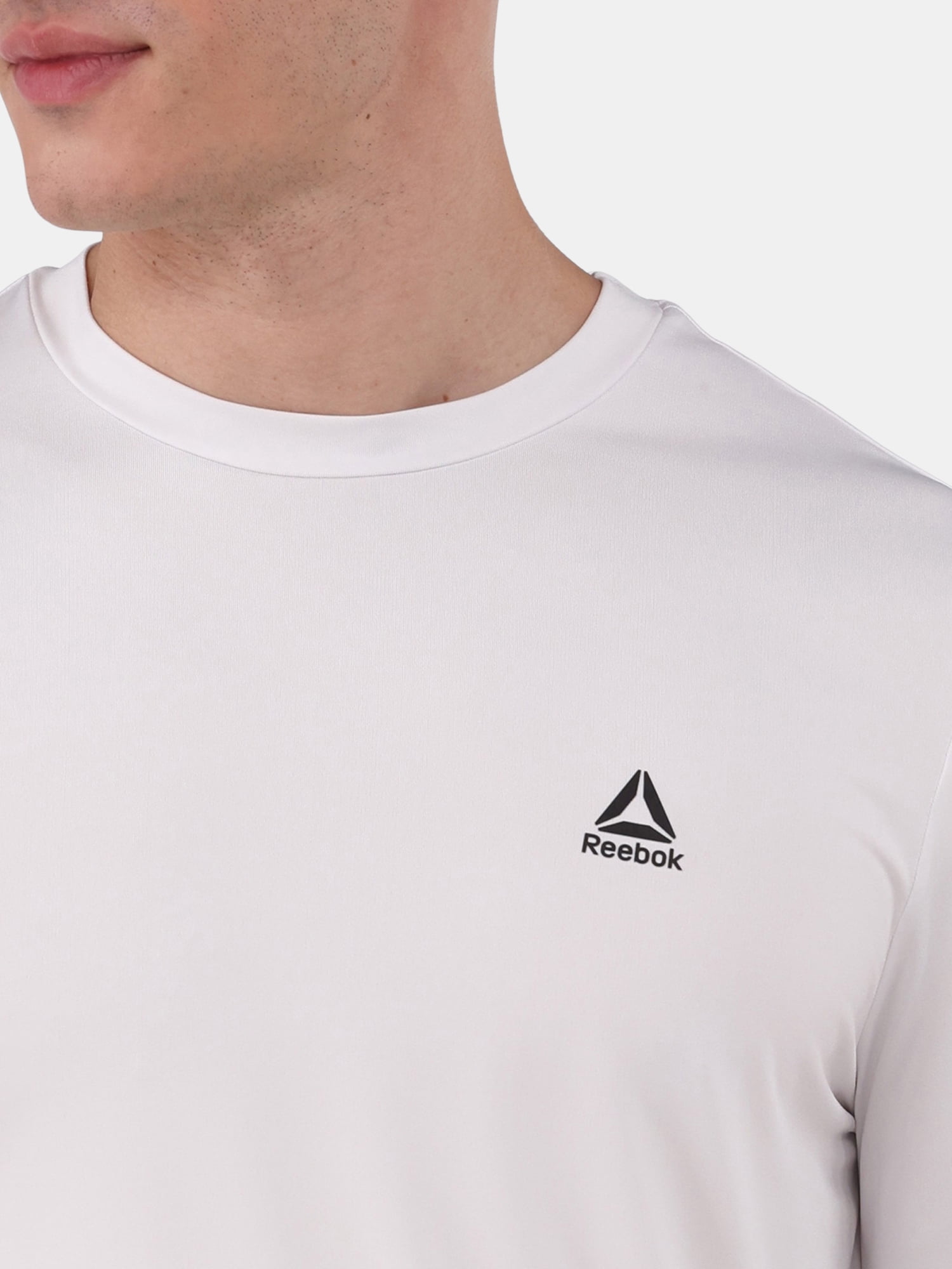 Reebok Men's & Big Men's Long Sleeve Sun Shirt with UPF 50+, Sizes S-3XL