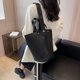 thumbnail image 4 of Moda de marca de lujo para mujer, bolsos de diseñador, bolso de cubo sólido, bolso cruzado de hombro, 2023, 4 of 6