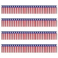 thumbnail image 2 of Patriotic American Flag Fringe Banner Decoration Pack for Independence Day Parade Party Decor, 2 of 7