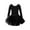 Black, variant on iiniim Girls Long Sleeve Ballet Dance Gymnastics Leotard Dress with Tutu Skirt Ballerina Dancewear White 8
